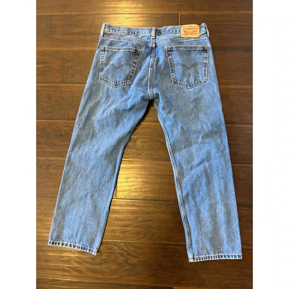 Levi's 505‎ Jeans Mens 36x29 Straight Leg 100% Cotton Vintage Wash